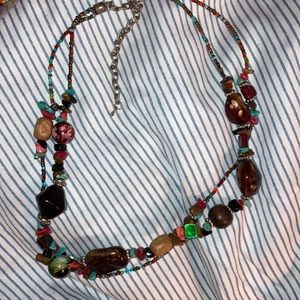 Matching earrings on my page to this necklace